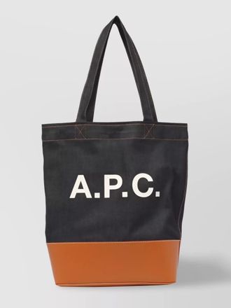 A.P.C. denim shoulder bag