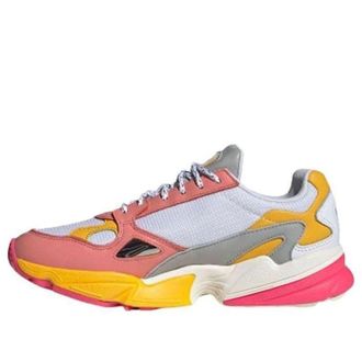 adidas (WMNS) adidas Falcon W White Pink Yellow EG9933