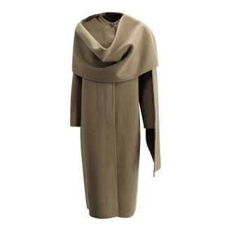 SOEUR Single-Breasted Coats, female, Beige, XS, Finn Coat