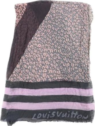 Louis Vuitton Pre-owned Scarves, female, Multicolor, Size: ONE SIZE Pre-owned Stole