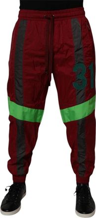 Dolce & Gabbana Joggingbroek - Heren - Sweatpants - Veelkleurig - M - Polyester - Broeken