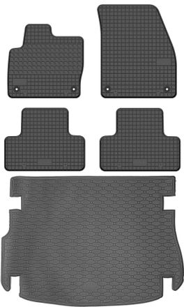 OEM Juego De Alfombrillas De Goma Para Coche Y Alfombrilla Para Maletero Para Range Rover Evoque I Suv (2011-2019)