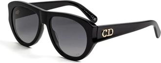 Dior Sunglasses, female, Black, Size: 55 MM Glow A1I Sunglasses