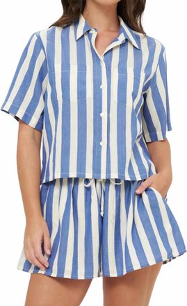 Oliphant Riley Shorts In Solana Blue