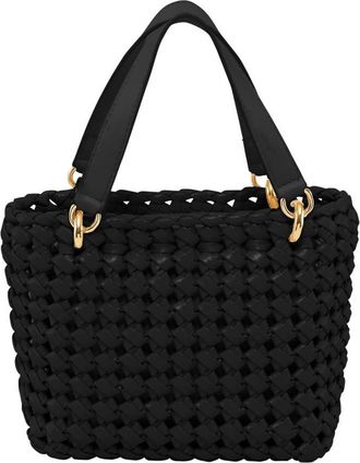 Themoir&egrave; Womens Kobo Knots Vegan Tote Bag In Black