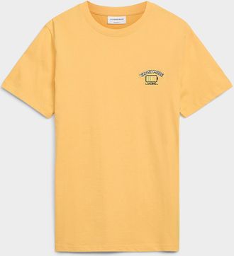 Lindbergh Mens Fun embroidery lounge T-shirt