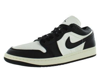 Nike Air Jordan 1 Low Se Womens Casual Trainers in Black White - 9 UK