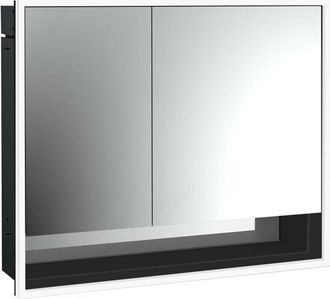 Emco Loft Armario Con Espejo Iluminado Y Estante Inferior, 800mm, 2