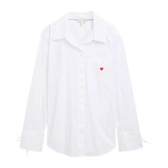 Tom Tailor Dames, Blouses & Shirts, Wit, Maat: M