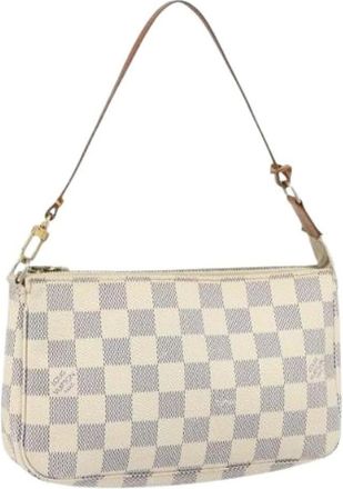 Louis Vuitton Pre-owned Shoulder Bags, female, White, Size: ONE SIZE Pre-owned Shoulder Bag