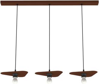 Lumicom Cloud lámpara de techo lineal 3 luces monocolor mate