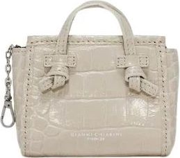 Gianni Chiarini Micro Marcella - Dames - Handtassen - Beige - ONE Size - Leer - Tassen