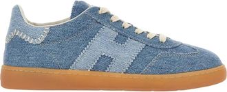 Hogan Cool Sneakers - Dames - Sneakers - Blauw - 39 EU - Leer - Schoenen