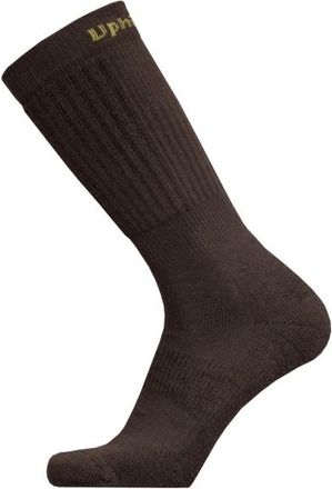 UphillSport Rova 4-Layer Cushioned H5 Merino Expeditionssocken - Unisex | schwarz/braun
