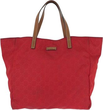 Gucci Multicolor Nylon Gg Tote 282439 (Authentic Pre-Loved)