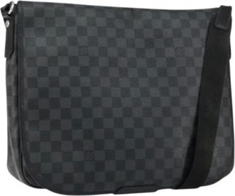 Louis Vuitton Pre-owned Cross Body Bags, female, Black, Size: ONE SIZE Pre-owned Canvas Cross Body Bag