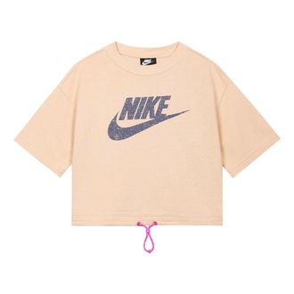 Nike (WMNS) Nike Sportswear Icon Clas Logo Tan CJ2276-287