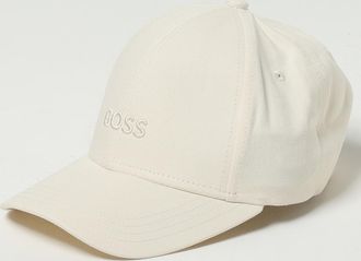 HUGO BOSS Cappello Boss in cotone con logo ricamato