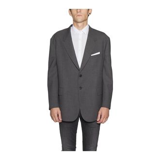 Neil Barrett Jassen, Heren, Grijs, S, Jasje