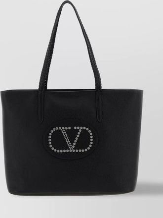 Valentino Garavani nellc&ocirc;te leather tote bag