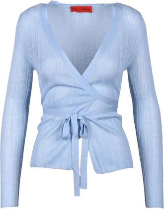 Wild Cashmere cardigan - Dames - Vesten - Blauw - L - Kasjmier - Truien & Vesten