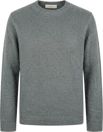 Roberto Collina Maglione spazzolato SWG - - Knitwear - Uomo - Verde - M