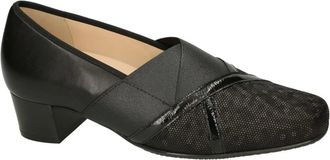 Hassia Schoenen, Dames, Zwart, 39 EU, Leer, Evelyn