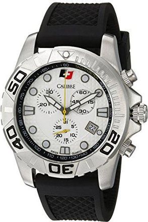 Calibre Akron White Dial Mens SC-4A2-04-001
