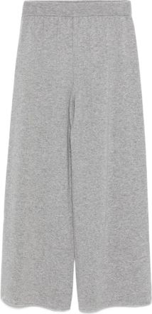 Erika Cavallini Semi Couture Pantaloni Rachele con vita elasticizzata - Grigio