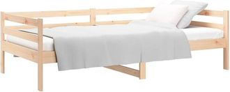 vidaXL Day Bed without Mattress 80x200cm Solid Wood Pine Vidaxl