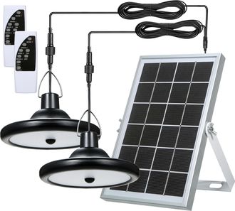 OEM L&aacute;mpara Colgante Led Solar Para Uso Exterior, Resistente Al Agua Con Certificaci&oacute;n Ip65, Alimentada Por Energ&iacute;a Solar, Con Sensor De Movimiento Y Cont