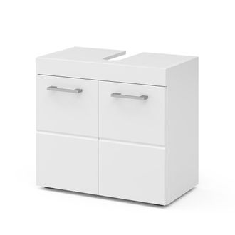Vicco Mueble Bajo Lavabo Luna, Blanco, 60 X 56 Cm