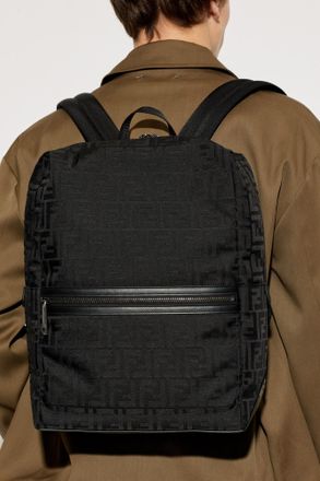 Fendi Lui Backpack, Mens, Black