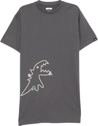 Sport b. Dino-print dress - Grey