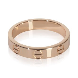 Cartier Pre-Owned Cartier Rose Gold Small Model Love Ring