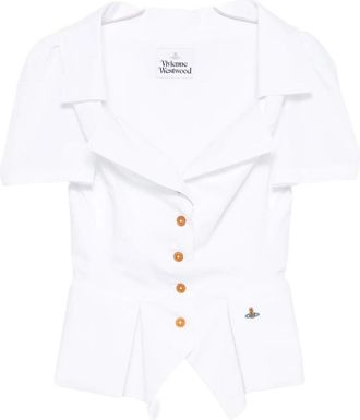 Vivienne Westwood Donna, Camicette, Bianco, S, new