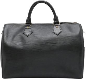 Louis Vuitton Pre-owned Epi Boston Bag - Dames - Vintage Handtas - Zwart - ONE Size - Leer - Vintage