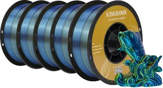 OEM Filamento Para Impresora 3d, Pla Sedoso, Compatibilidad Vers&aacute;til, 5 Kg De Filamento Ryb Sedoso