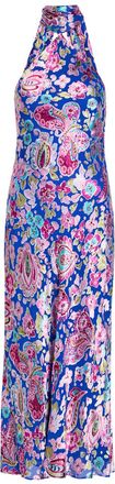 Rixo Rixo Hayley Scarf-effect Devor&eacute; Maxi Dress - Multicoloured - 16 (UK 16 / XL)