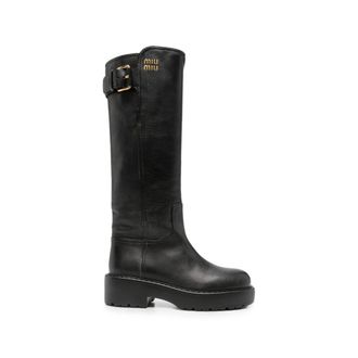 Miu Miu Buckle-detail Boots