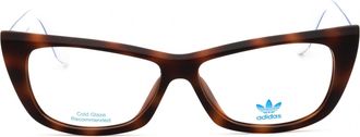 adidas OR5010 Cat-Eye Tortoiseshell Eyeglasses - Brown
