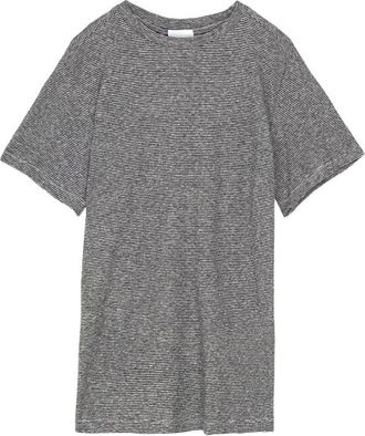 Isabel Marant Tops, Dames, Grijs, L, Katoen, T-shirt Zewel