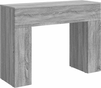 vidaXL Mesa De Centro Gris Sonoma 102 X 35 X 75 Cm Vidaxl