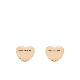Marc Jacobs Oorstekers Hart Ballon - Dames - Oorbellen - Geel - ONE Size - Accessoires