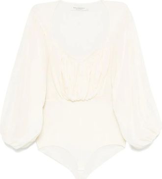 Philosophy di Lorenzo Serafini Body drappeggiato - Toni neutri