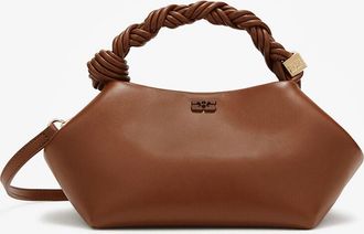 Ganni Sorrel Horse Small Bou Bag in Brown