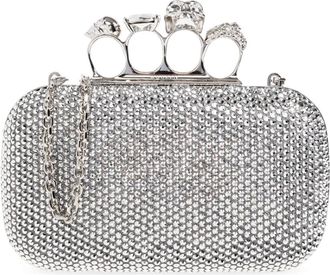 Alexander McQueen Mujer, Bolsos, Gris, Talla: ONE Size