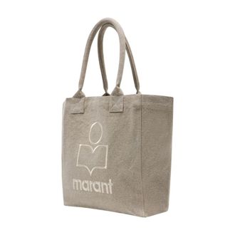 Isabel Marant Womens Yenky Tote Beige Cotton