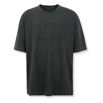 Maison Margiela T-Shirts, male, Black, Size: L T-shirt
