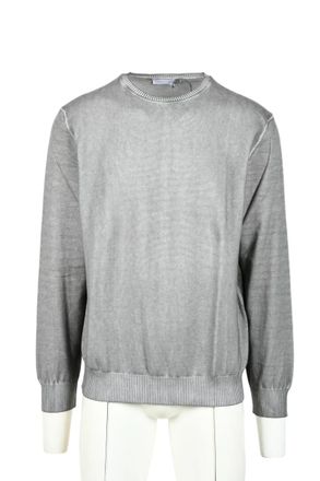 Ploumanac'h Grey Cotton Jumper